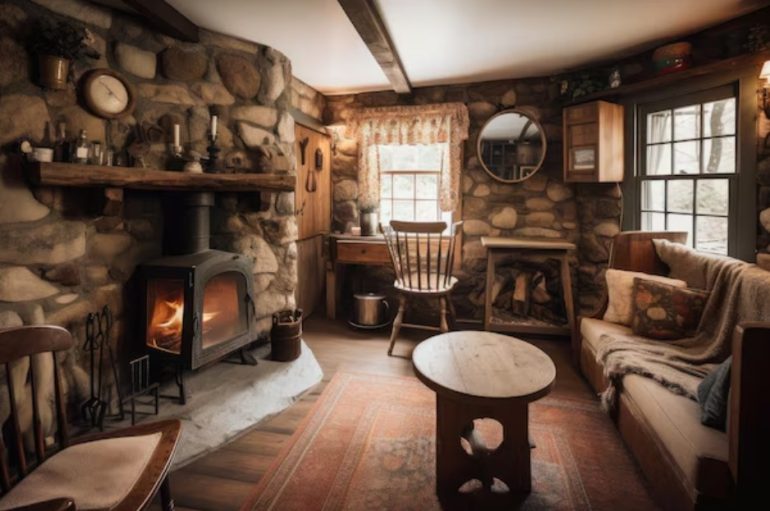 Как превратить старый домик в уютное загородное убежище